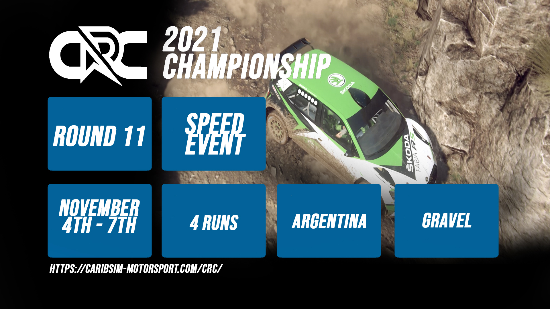 CRC Rally Championship – Round 11 – Argentina Speed Event – Results