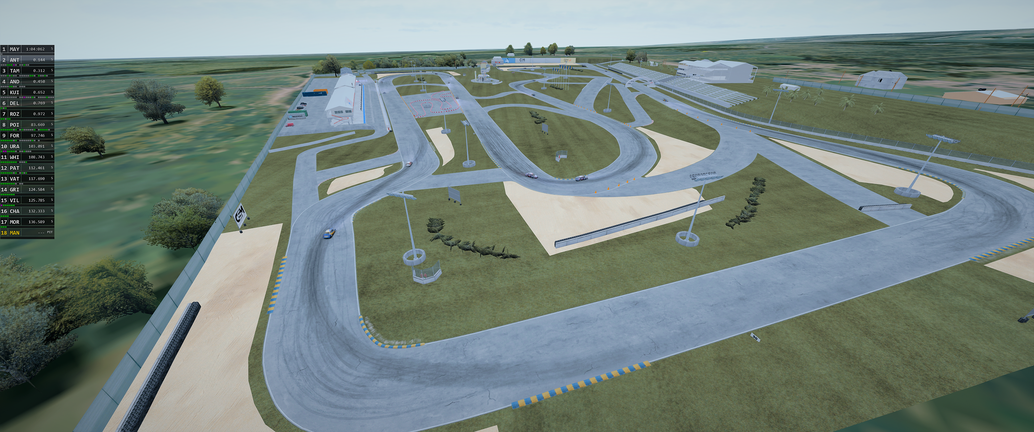 Bushy Park Circuit – Track for Assetto Corsa (PC)